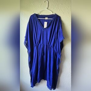 🌻NWT, Royal Blue Women's Dress/Cover-up, OS